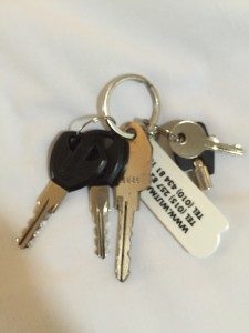 Keys to my new (to me) Bike.